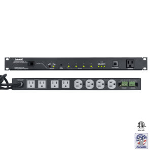 Rack Panel with power and surge protection