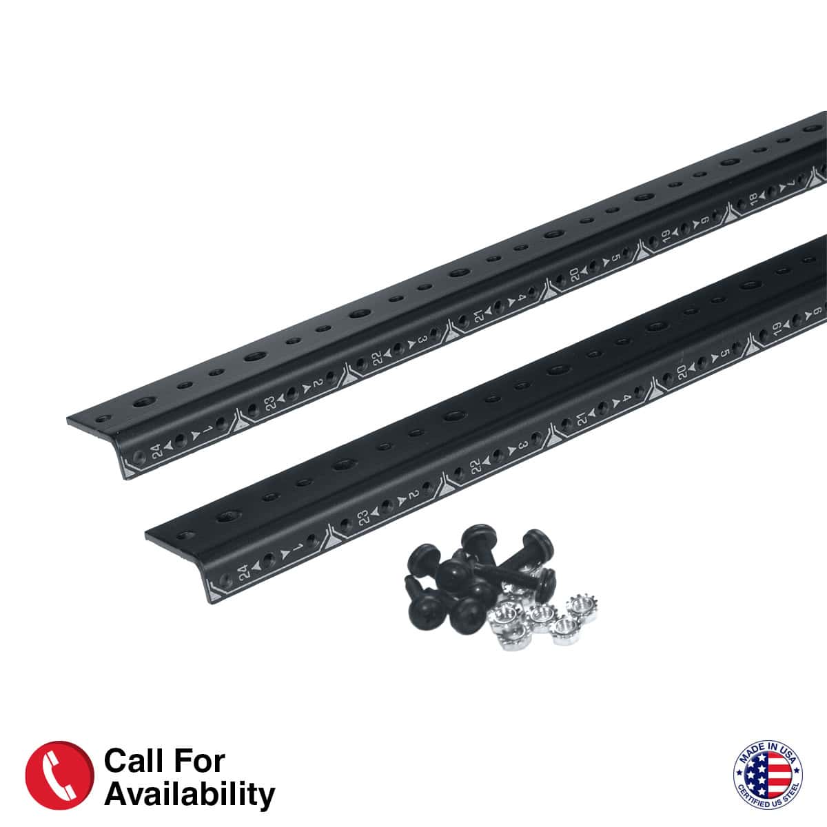 Rear Mounting Rails for LHR Series Host Racks