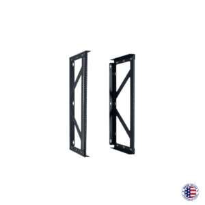 adjustable width wall rack